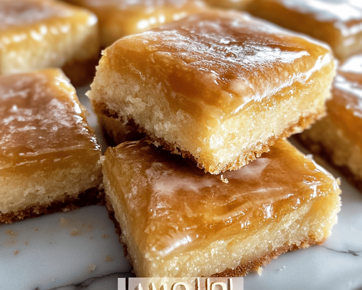 Maple Donut Bars with Sweet Vanilla Glaze