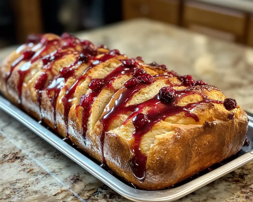 Cranberry Glazed Turkey Bread Recipe for a Perfect Valentine’s Day