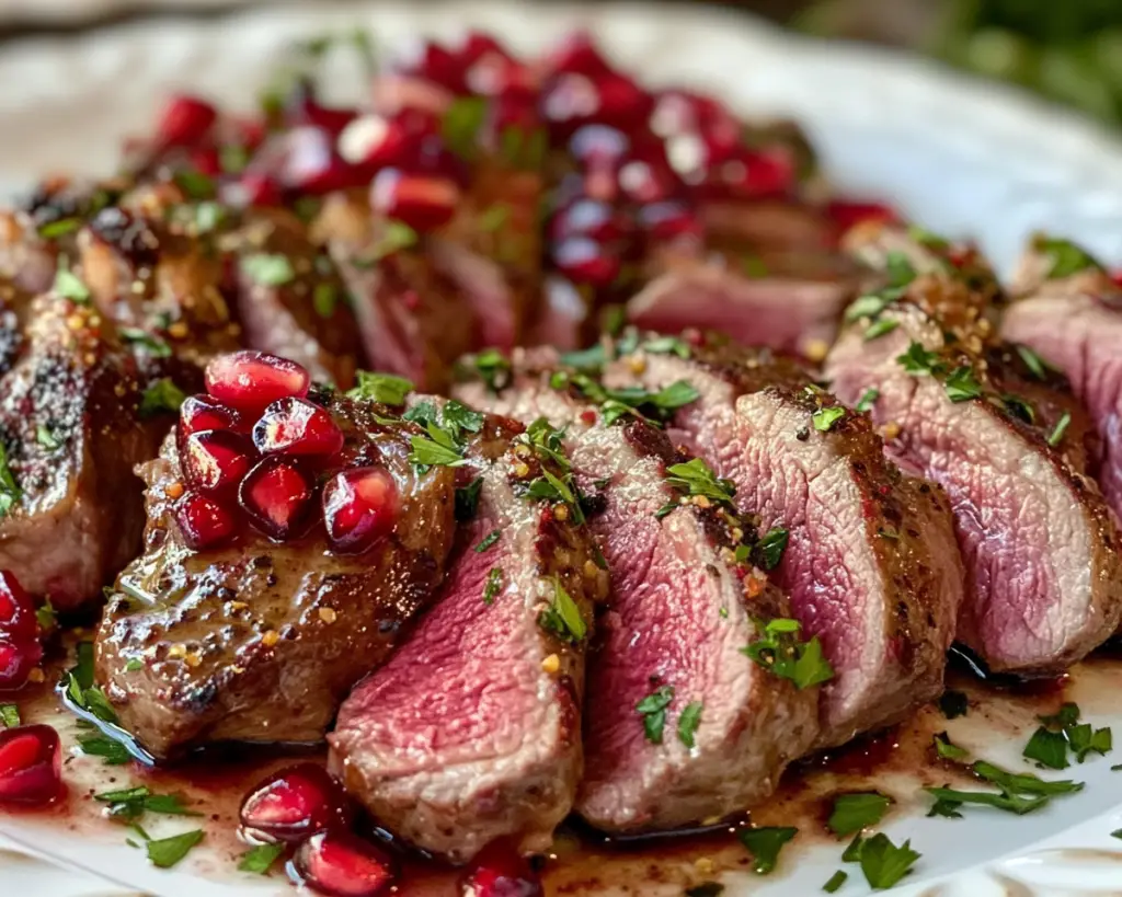 Pomegranate Glazed Lamb Recipe – Easy Valentine’s Day Dinner Idea