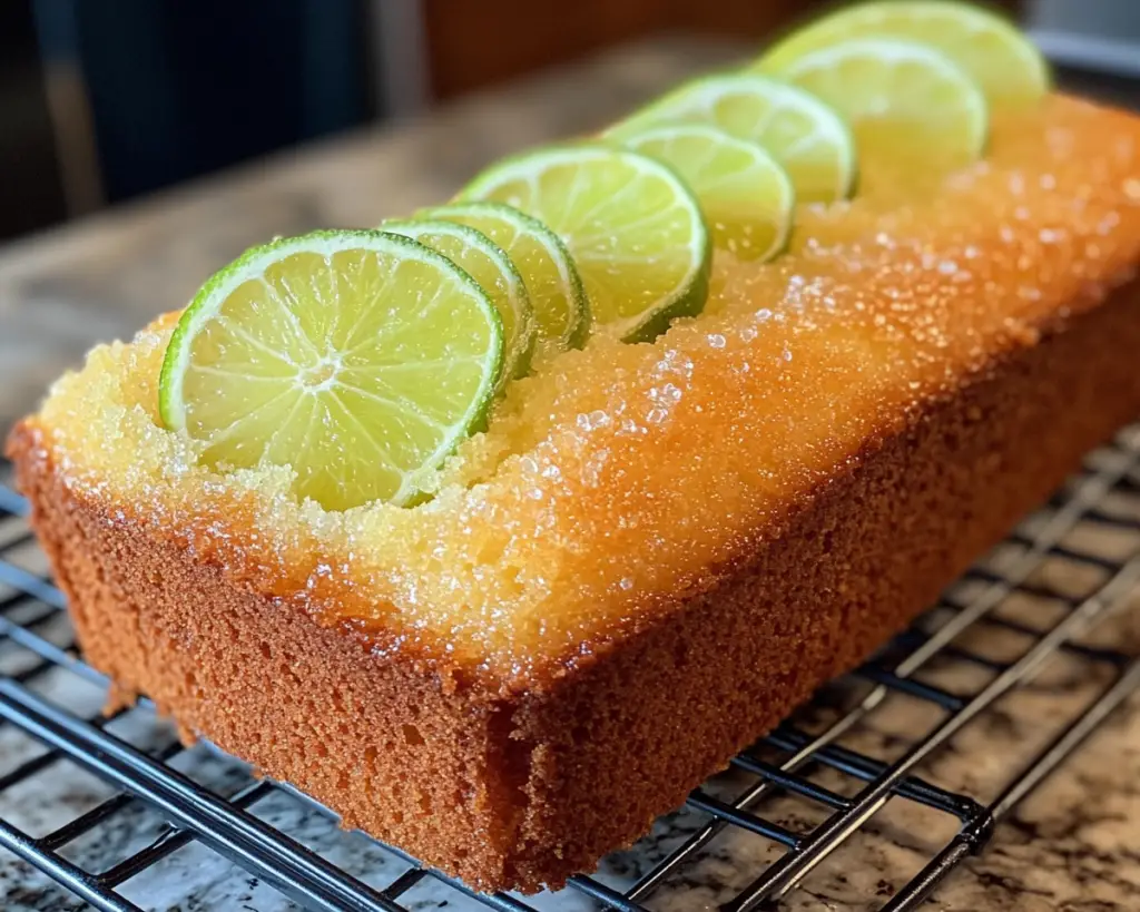 Key Lime Pound Cake Loaf – Easy Ultra Moist Homemade Recipe