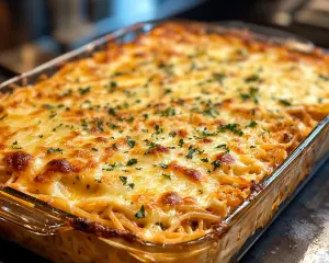 Creamy Southern Spaghetti Bake Recipe – Easy Cheesy Comfort Food