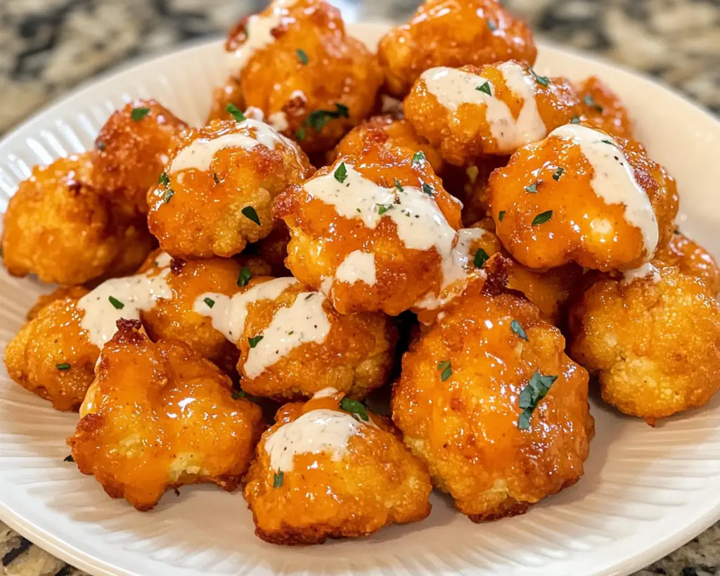 Irresistible Keto Air Fryer Buffalo Cauliflower Bites Recipe