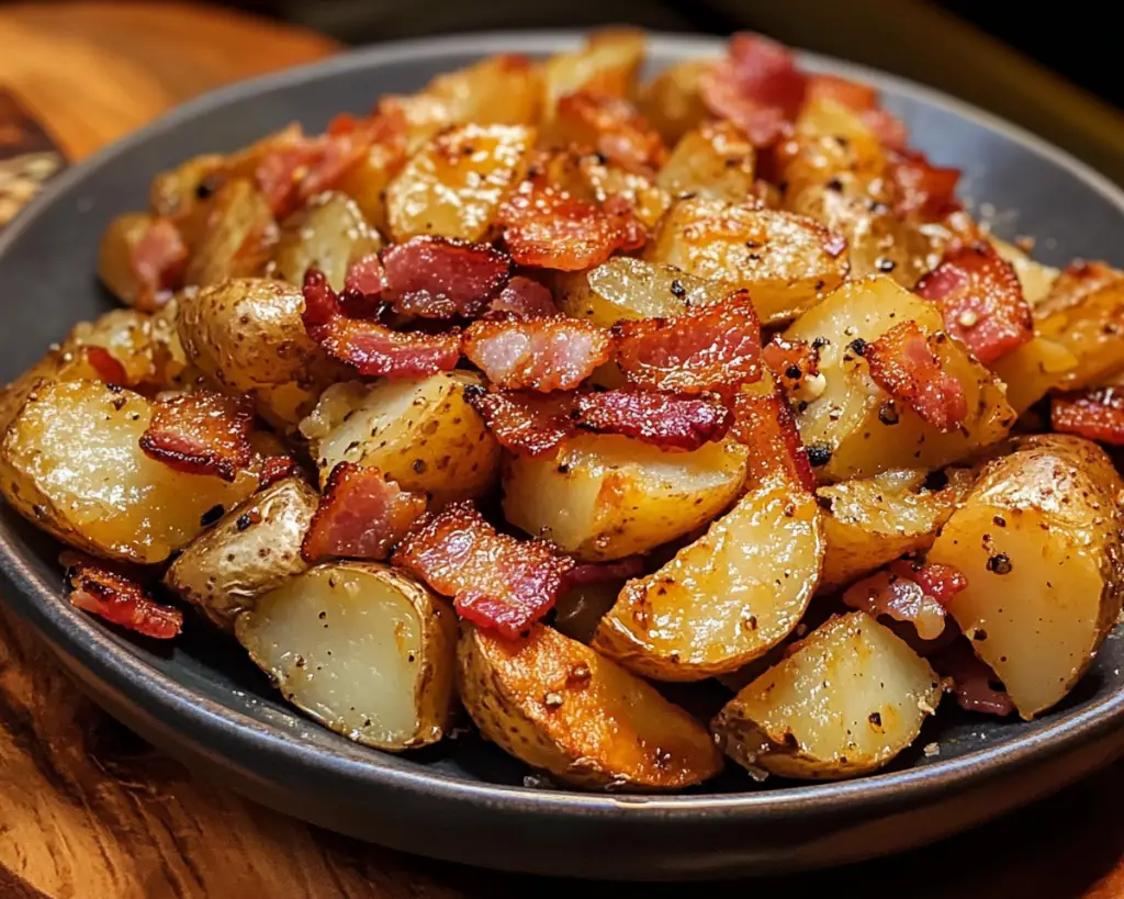 Crispy Bacon Honey Potatoes – Best Homemade Side Dish