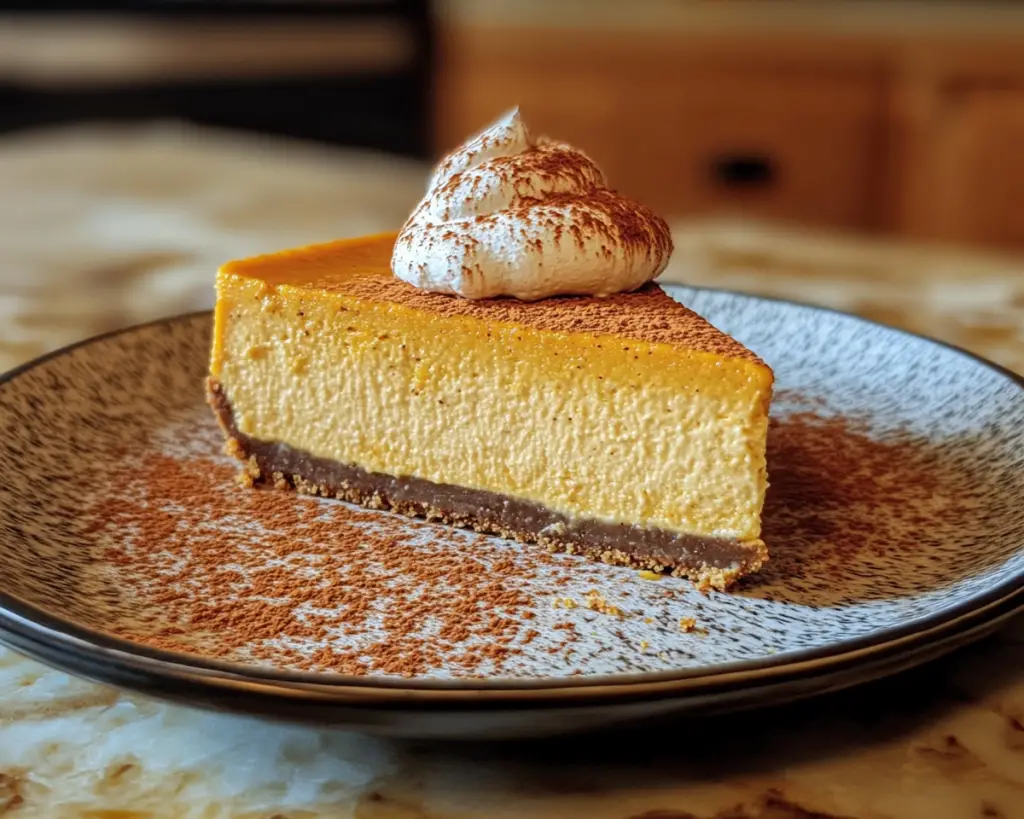 Traditional Pumpkin Cheesecake