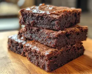 Ultra Gooey Chocolate Brownies Made for Valentine’s Week