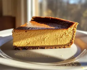 Traditional Pumpkin Cheesecake