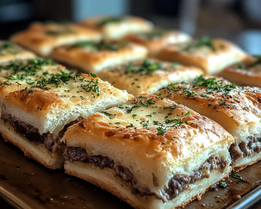 French Dip Squares Easy Recipe – Best Party Appetizer for a Crowd