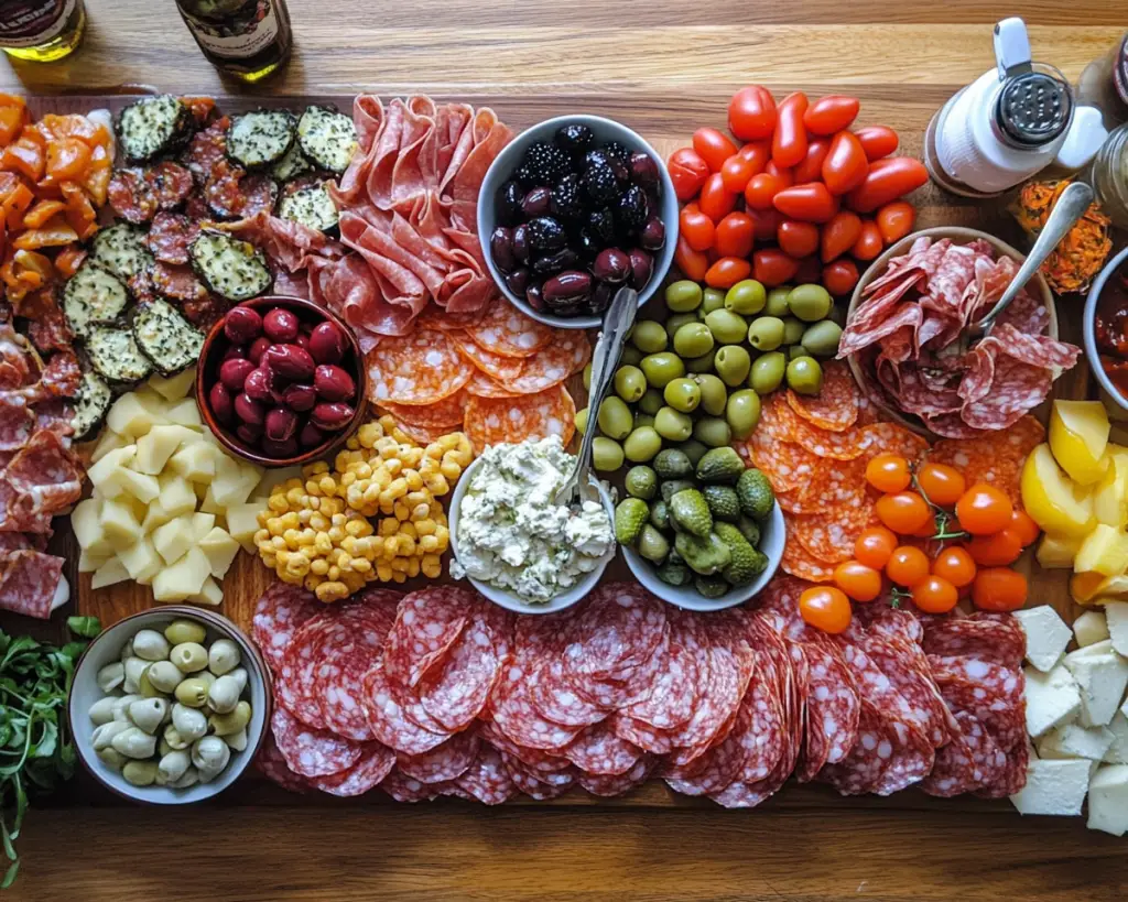 Super Bowl Party Appetizer Board Crowd-Pleasing