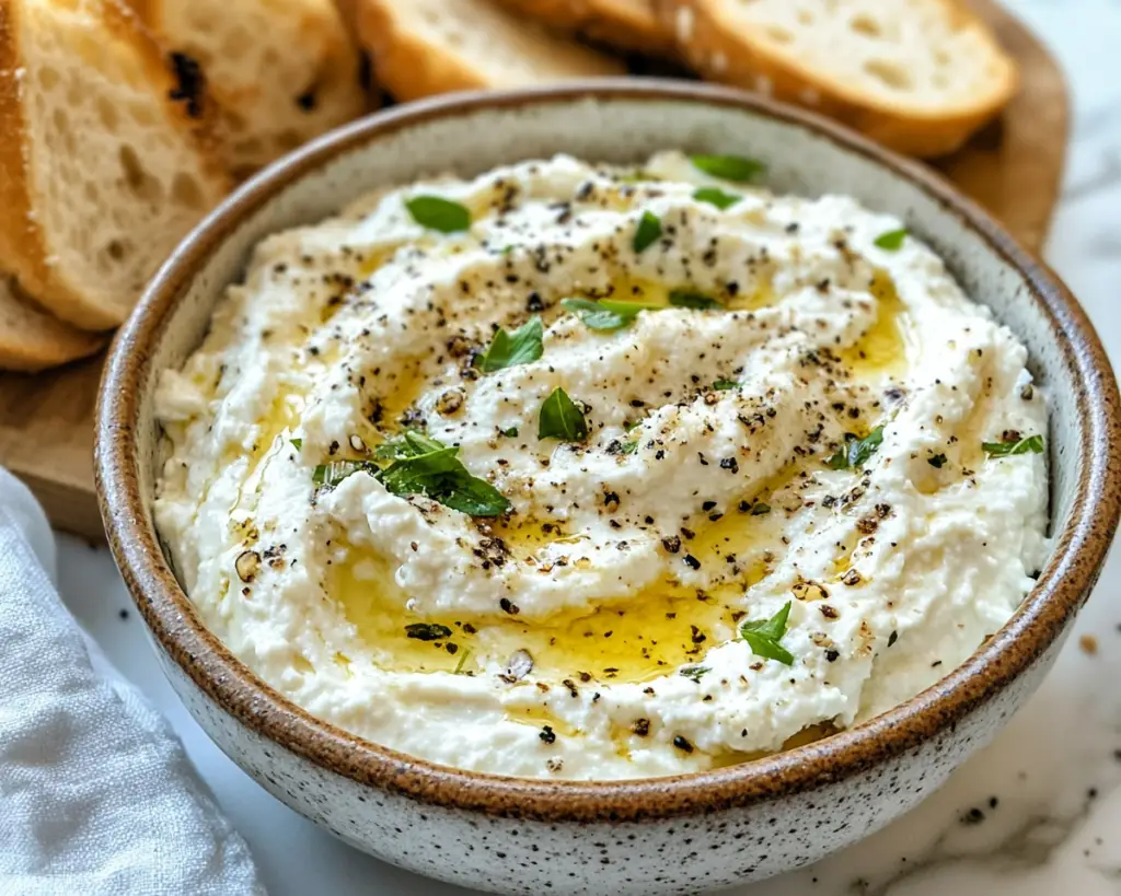 Creamy Whipped Feta Honey Dip – Best Easy Party Appetizer