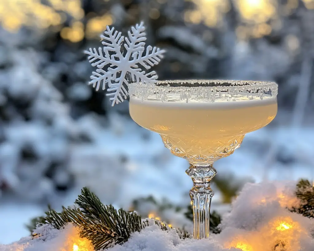 Snowflake Margarita Recipe: Easy Festive Winter Cocktail for Parties