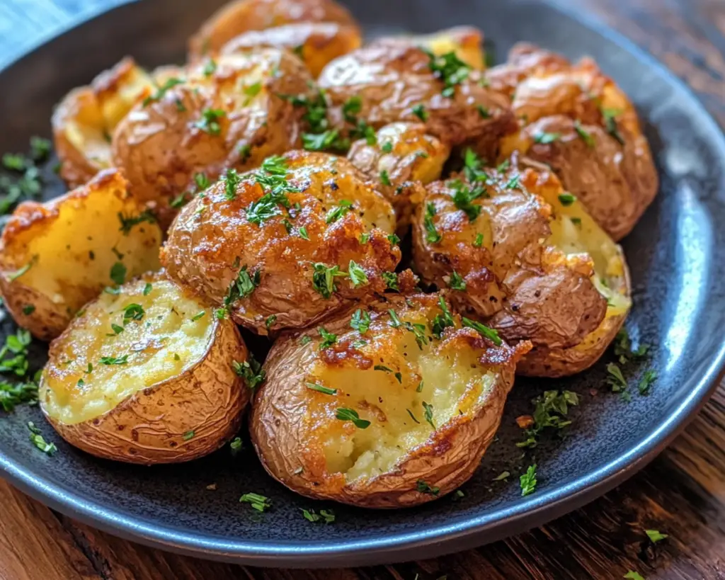 Irresistible Crispy Smashed Potatoes Recipe You Must Try