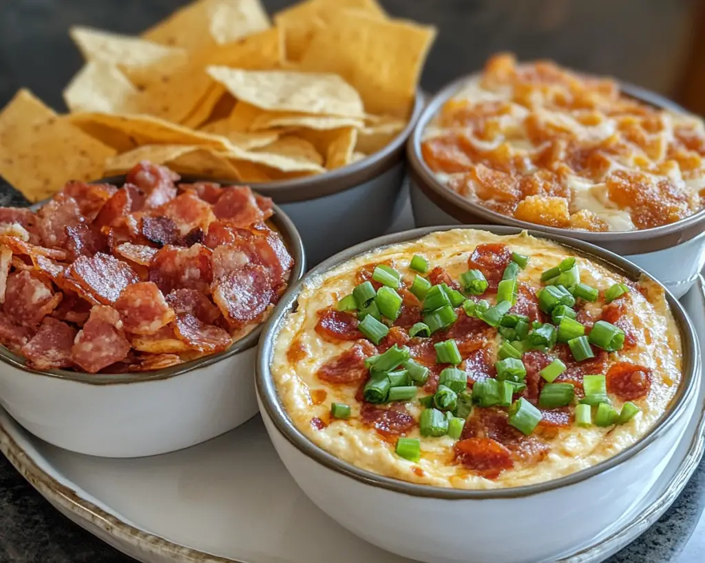 Ultimate Super Bowl Dip Trio
