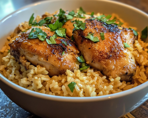 Make Comfort Food With Smothered Chicken And Rice