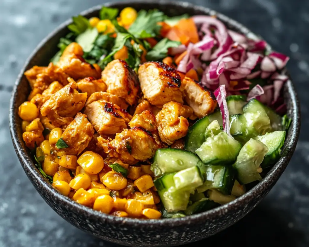 Tasty Street Corn Chicken Bowl
