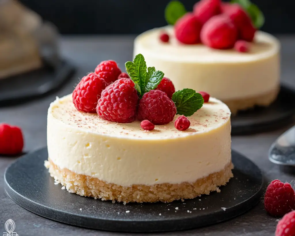 Creamy Vanilla Bean White Chocolate Mousse Cheesecake – Easy No Bake Dessert