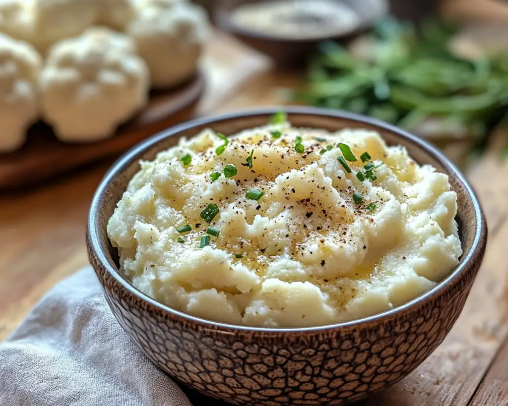 Garlic Parmesan Smashed Cauliflower Recipe – Easy & Flavorful