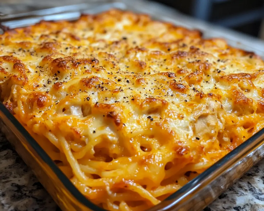 Chicken Spaghetti Bake Recipe: Easy Cheesy Comfort Food for Families