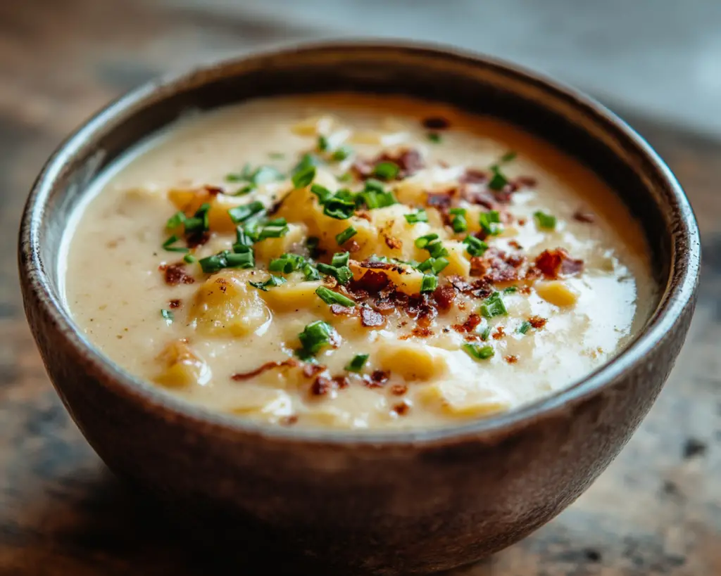 Crockpot Loaded Baked Potato Soup Recipe – Easy Comfort Food for Dinner