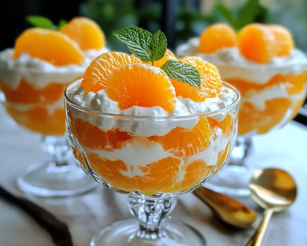 Creamy Mandarin Orange Jello Salad – Easy Dessert Recipe