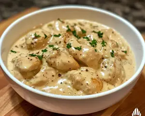 Creamy garlic chicken meals