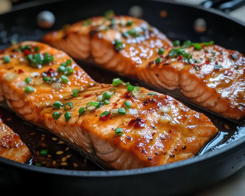 One-Pan Honey Soy Salmon with Crispy Edges