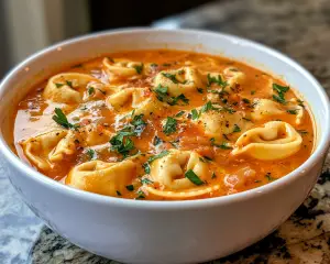 Creamy Tomato Tortellini Soup – Easy One-Pot Dinner Recipe