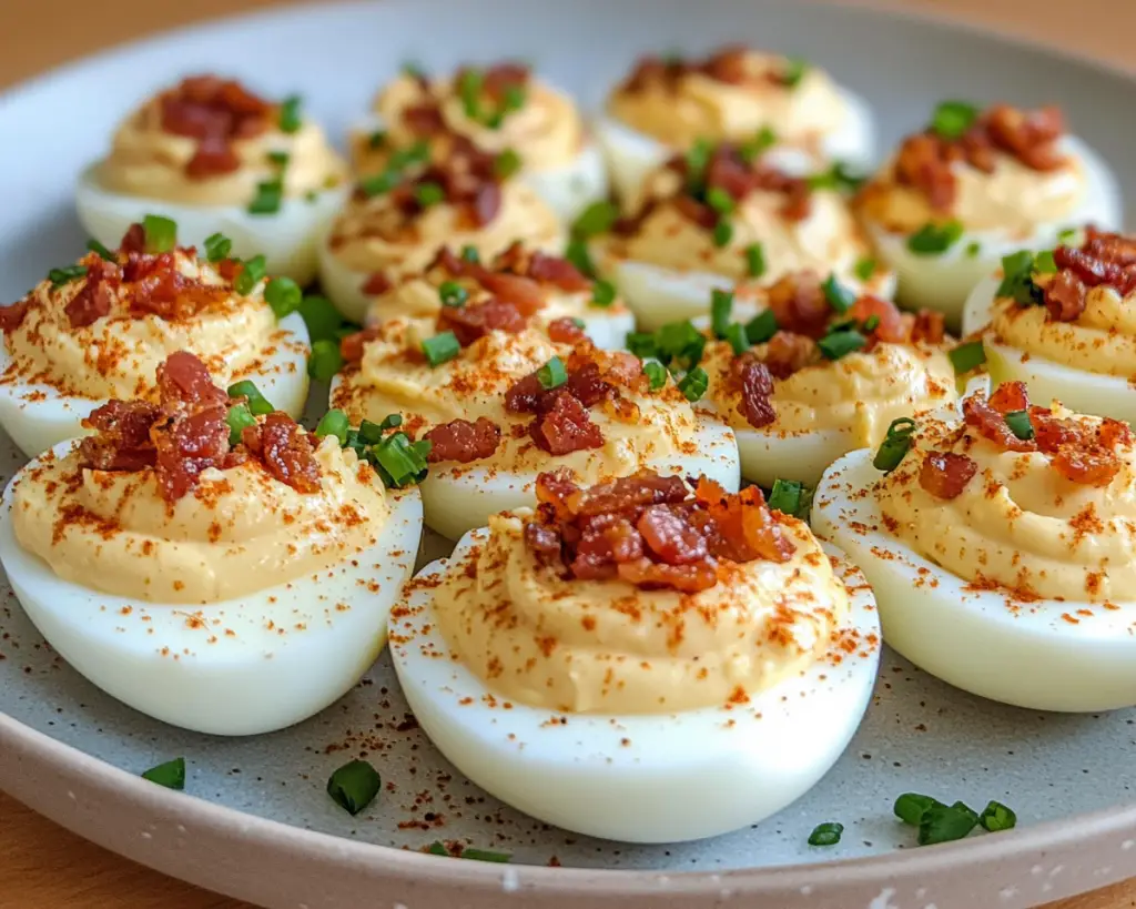 Perfect Deviled Eggs with Bacon – Easy Recipe for Irresistible Flavor