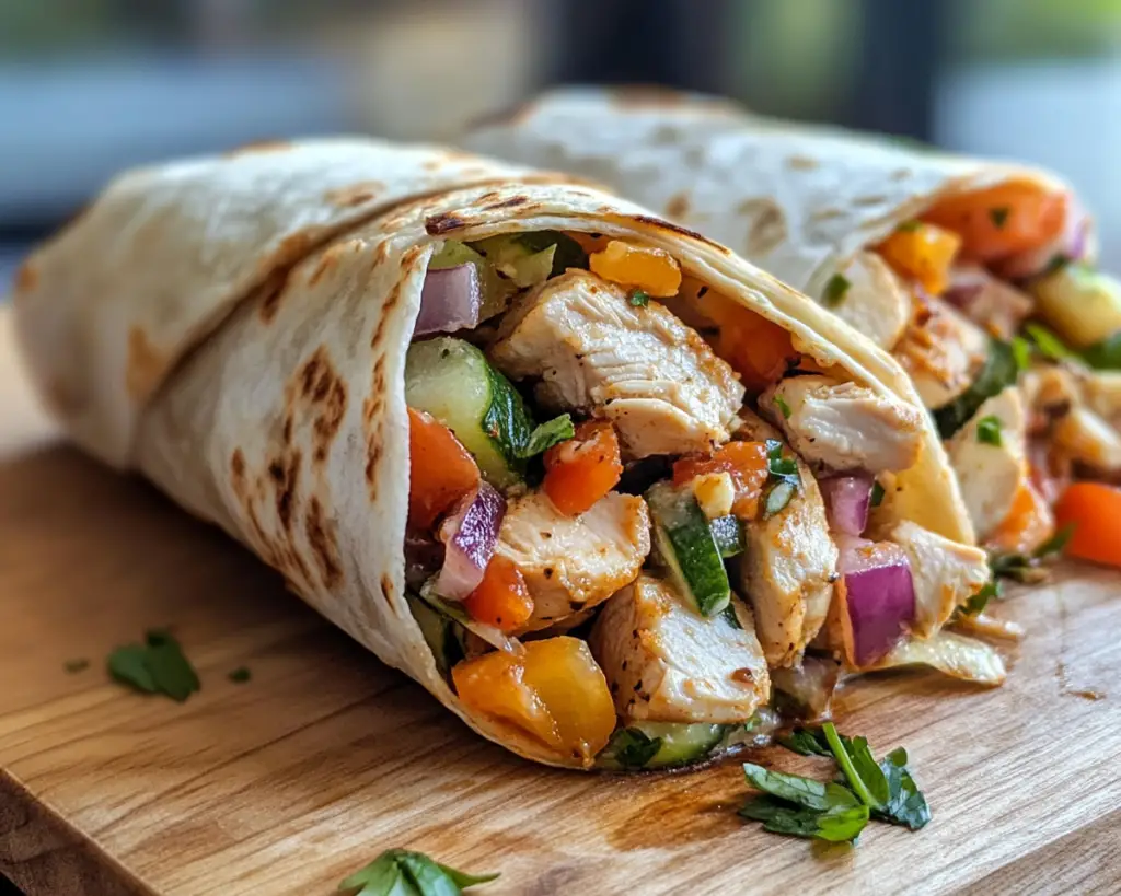 Shawarma Chicken Wraps – Easy Homemade Dinner in 30 Minutes