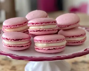 Pink Velvet Macarons Recipe Easy Valentine’s Day Treat