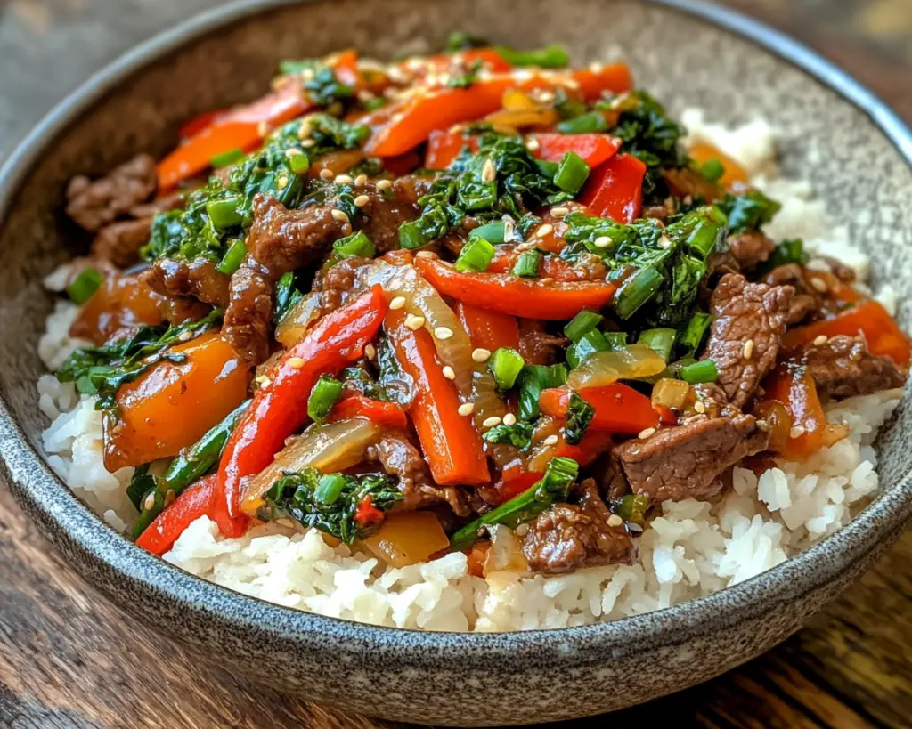 Healthy Beef and Vegetable Stir Fry
