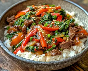 Healthy Beef and Vegetable Stir Fry