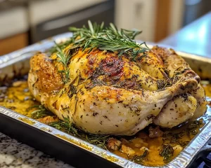 Mother’s Day Roasted Chicken with Herbs