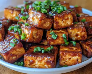 BBQ Tofu (Oven-Baked or Air Fryer Recipe)