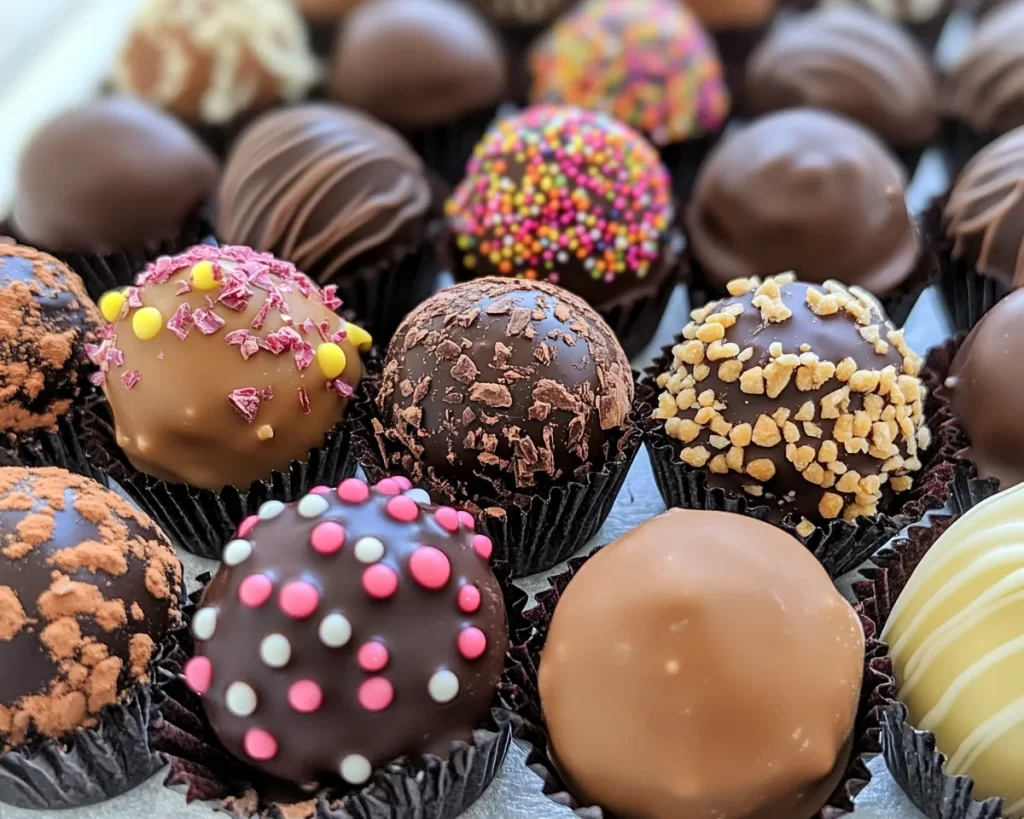 Mother’s Day Chocolate Truffles