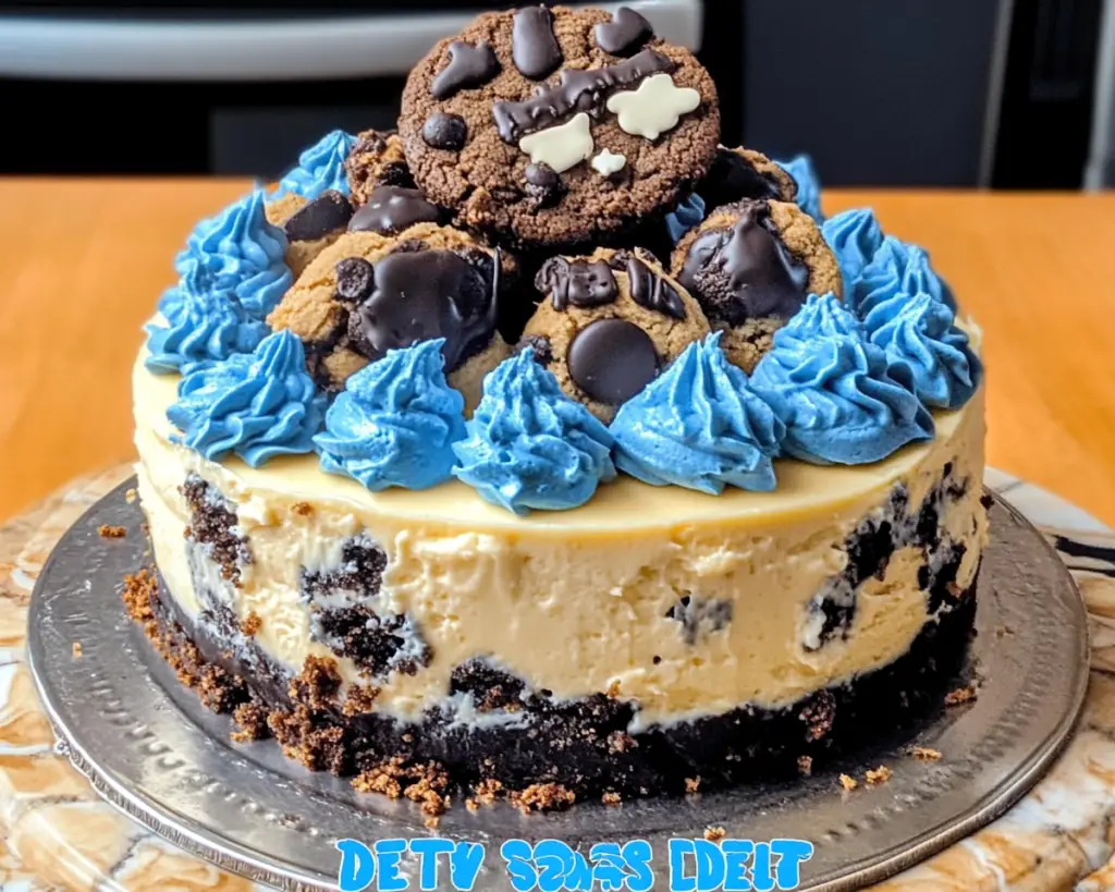 Delicious Cookie Monster Cheesecake Recipe: Indulge in a Fun and Flavorful Dessert Delight