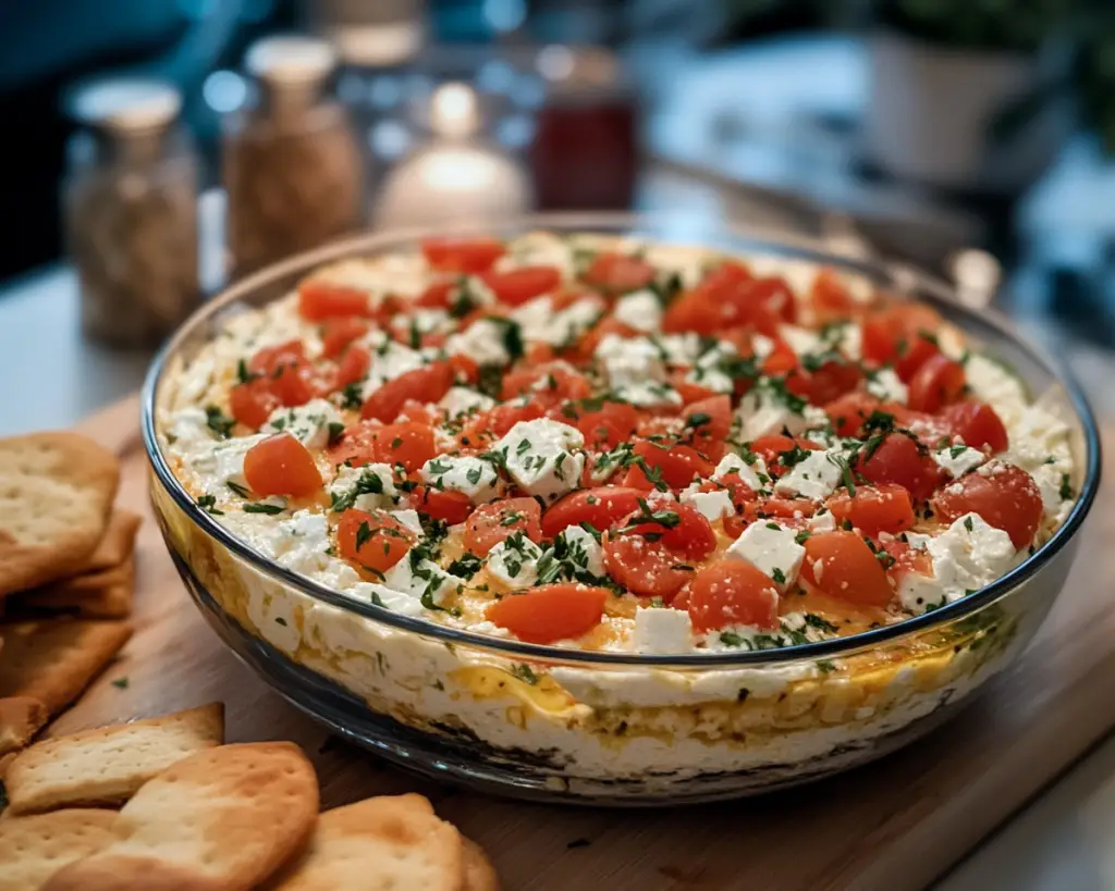 Greek Layer Dip (Fresh Mediterranean Appetizer)