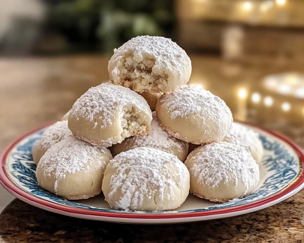 Melt-In-Your-Mouth Mexican Wedding Cookies