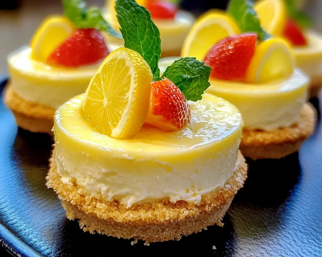 Spring Dessert: Lemon Cheesecake Cups (No Bake)