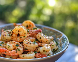 Spring Dinner Party Garlic Butter Shrimp