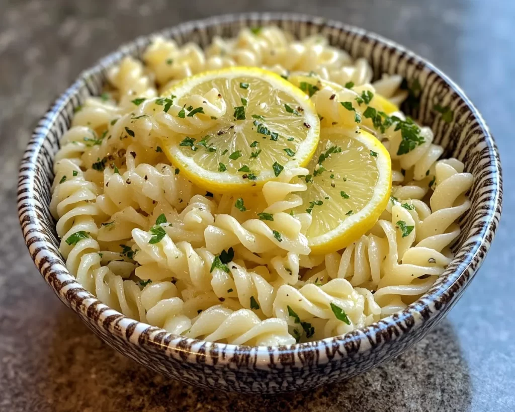 Lemon Vinegarette Dressing for Pasta Salad (Spring Recipe)