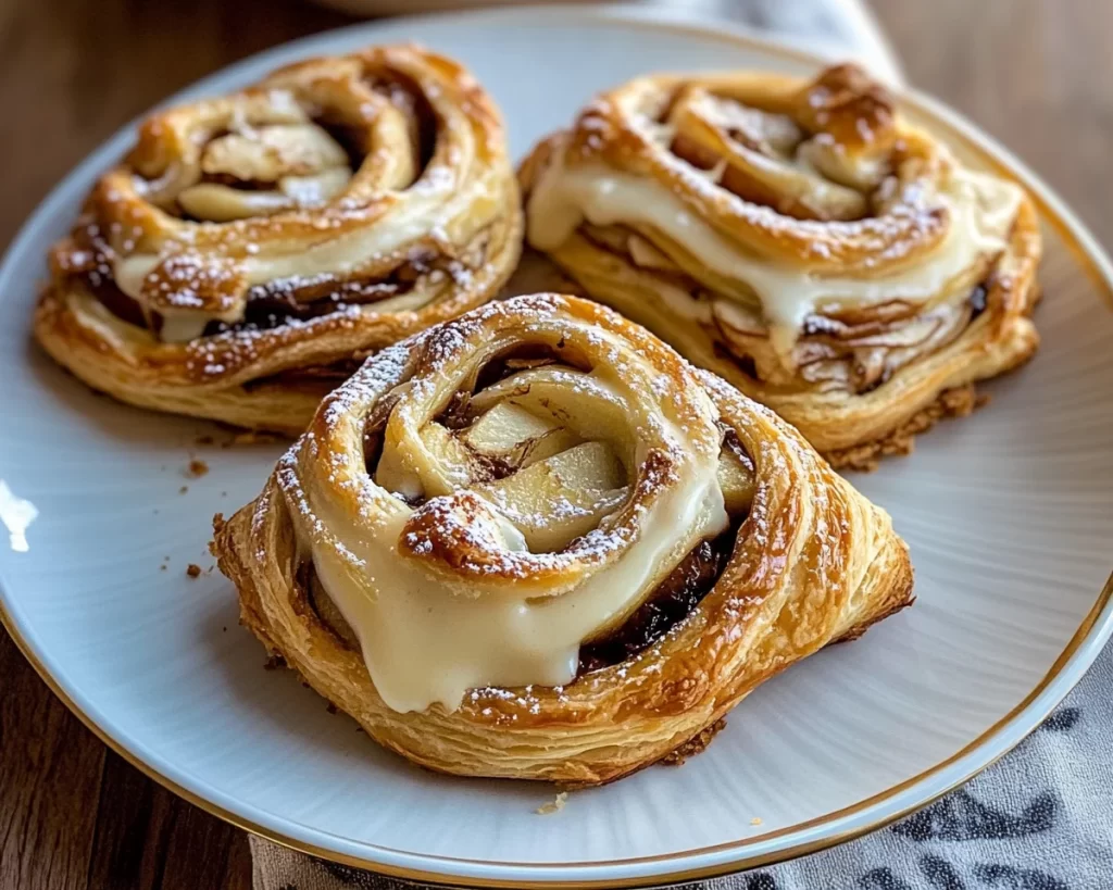 Delicious Espresso Apple Cream Cheese Danish Recipe