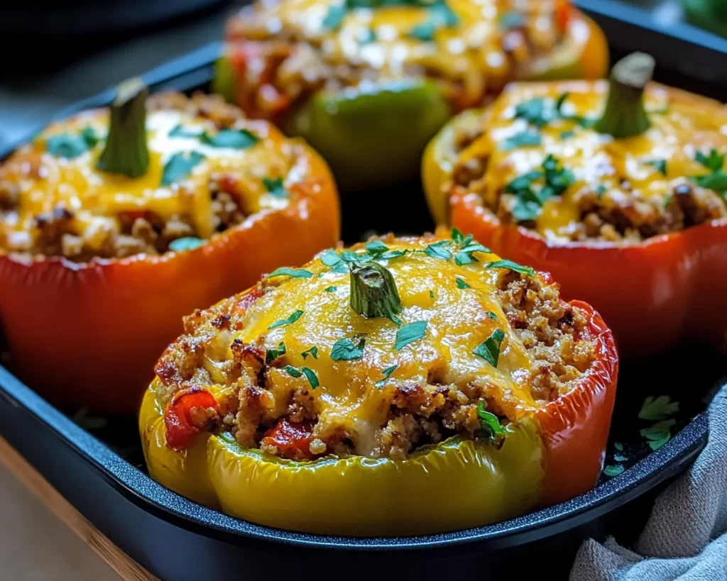Easy Stuffed Pepper Casserole Recipe