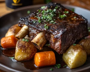 St Patrick’s Day Guinness Braised Short Ribs