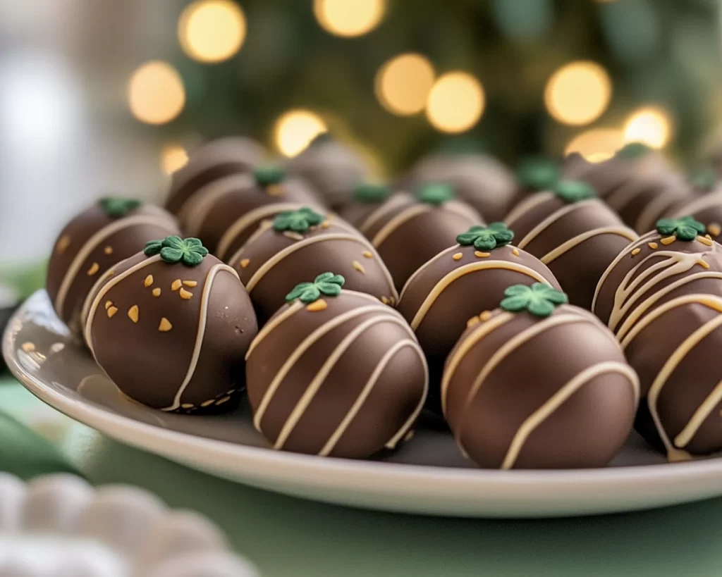 St Patrick’s Day Irish Cream Truffles