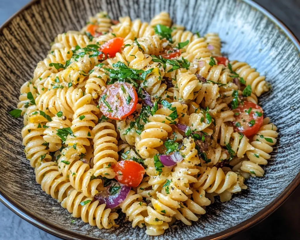 Lemon Pasta Salad with Fresh Herbs