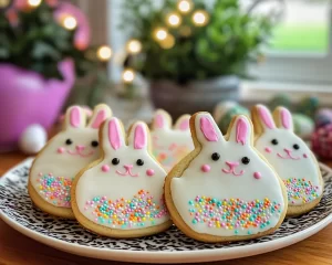 Easter Bunny Sugar Cookies