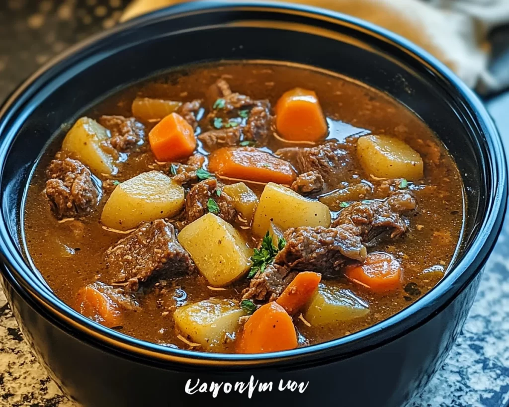Hearty Crockpot Beef Stew Recipe