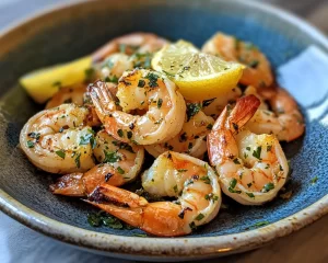 Mother’s Day Lemon Garlic Shrimp