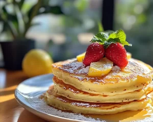 Mother’s Day Lemon Ricotta Pancakes