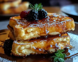 Indulge in Decadent Crème Brûlée French Toast